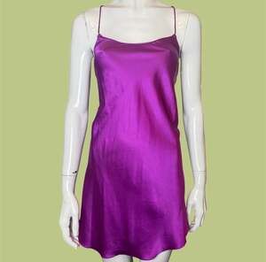 Victoria's Secret Purple Satin Slip Dress Chemise